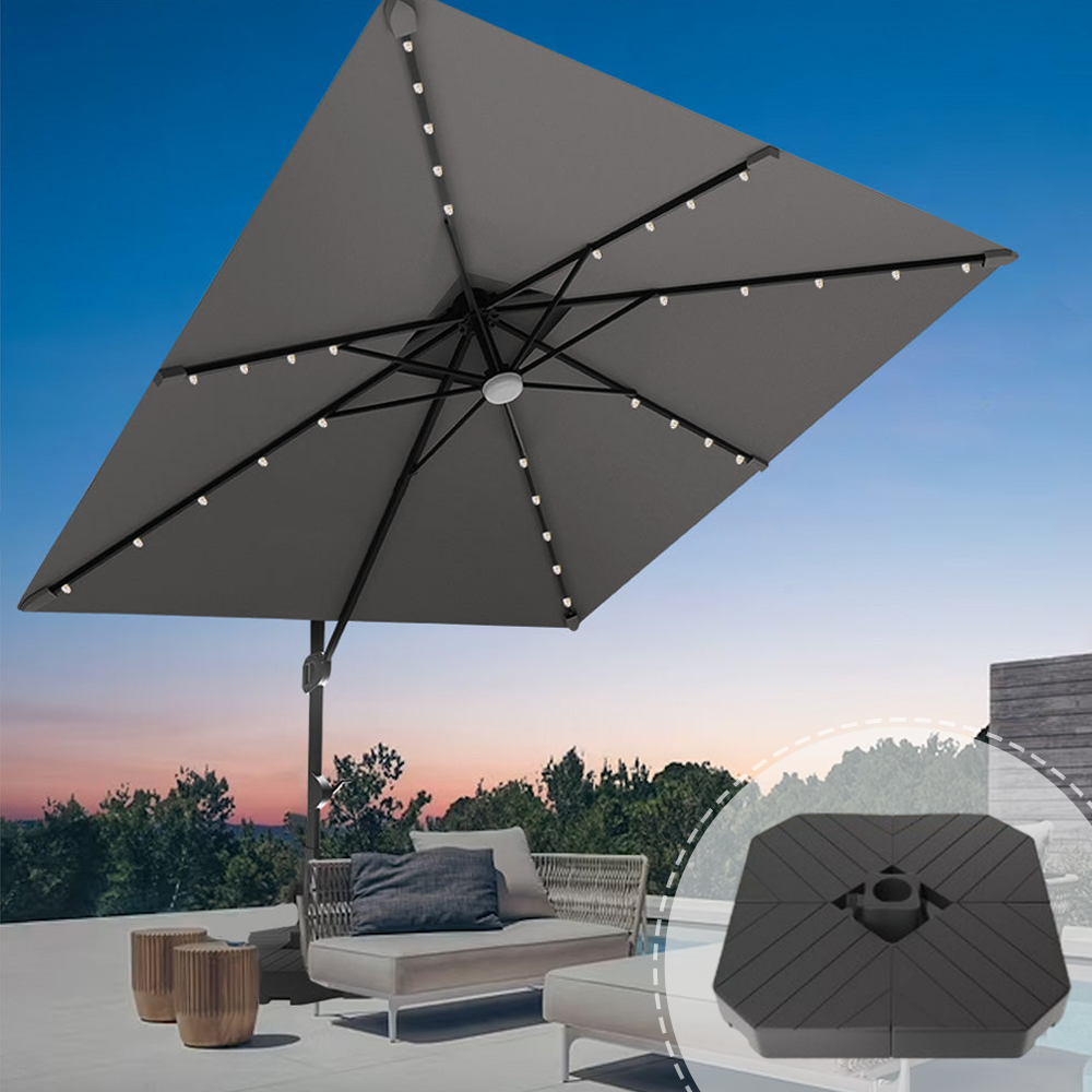 Large outdoor umbrella ,patioslife,Poolside,Outdoor Leisure Area,Outdoor Kitchen or Dining Area,Garden Pathway,Rooftop Terrace,Sun Shading & Light Contro,Space Definition,LEDfurniture.