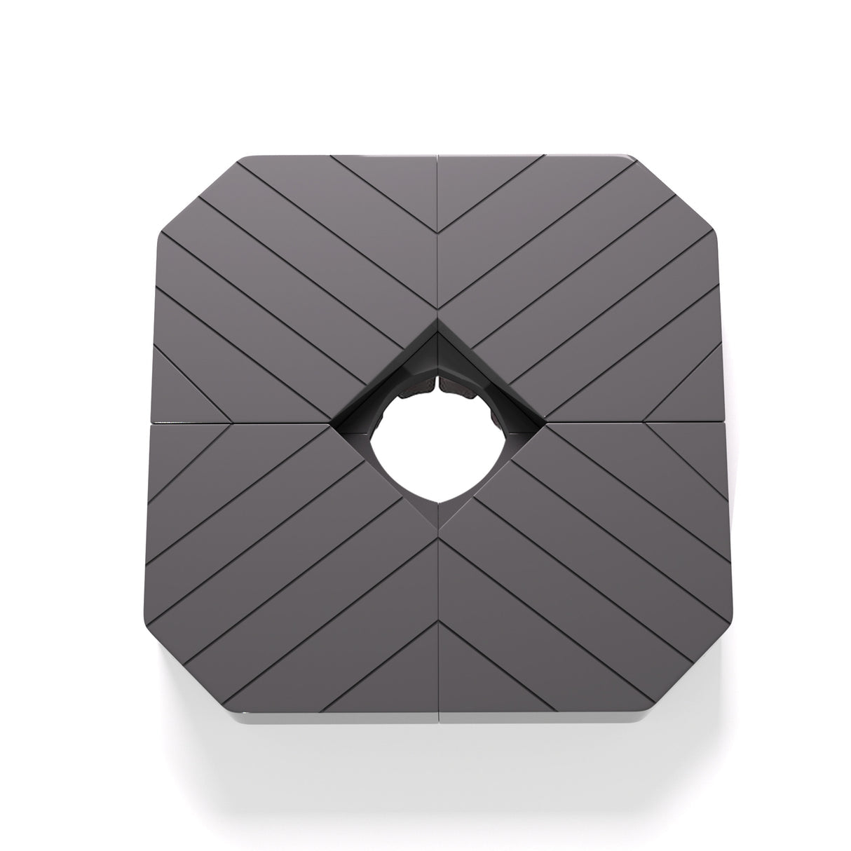 Patioslife 340 lbs Medium Base with Wheels for Aegis Pro™ 10ft Round Cantilever Umbrella