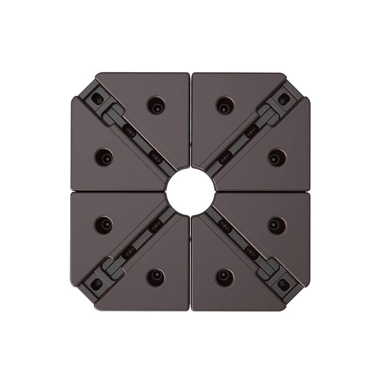 Patioslife 340 lbs Medium Base with Wheels for Aegis Pro™ 10ft Round Cantilever Umbrella