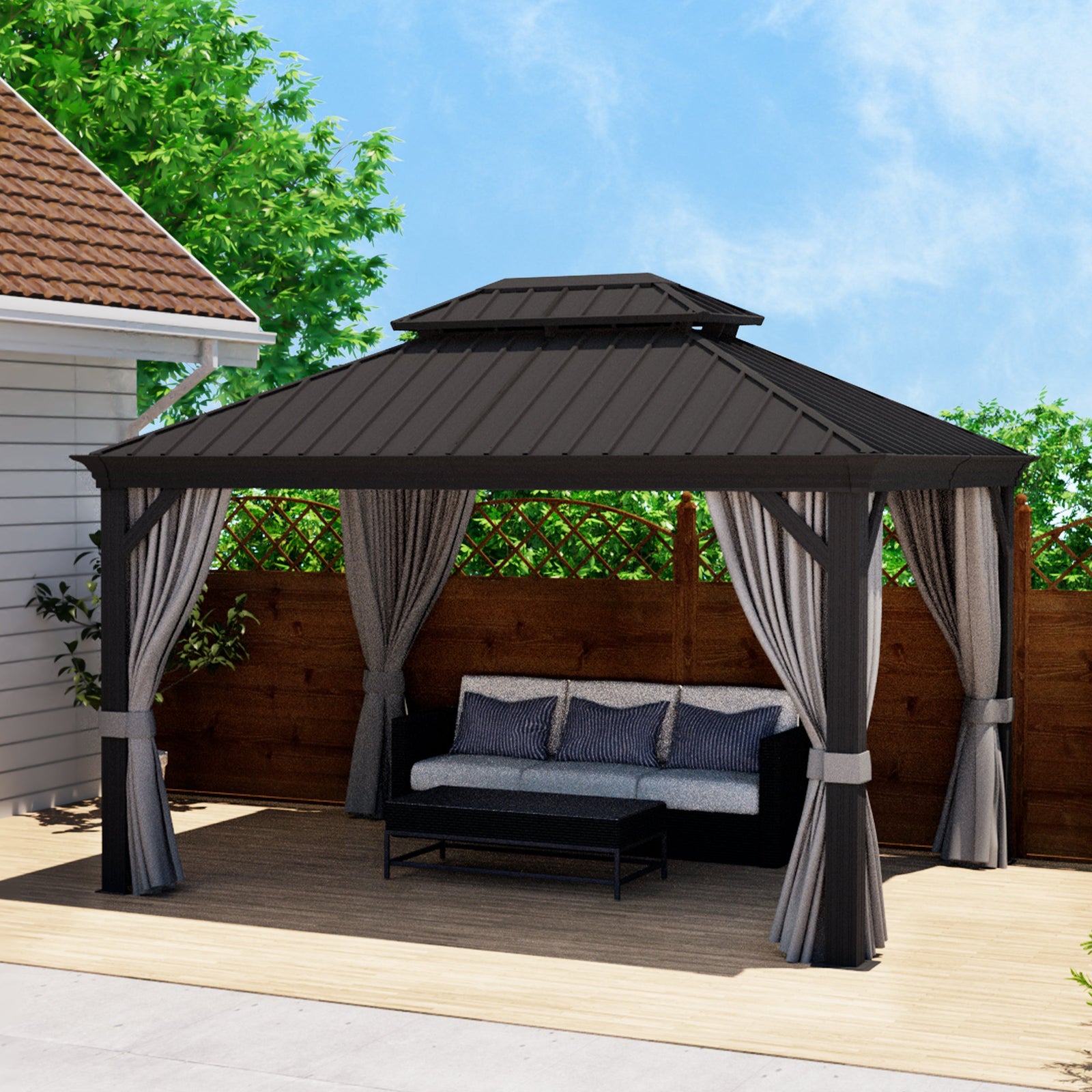 How to Choose a Luxury Hardtop Gazebo for Your Garden: Why Patioslife Luxury Haven Is a Smart Choice