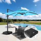 Patioslife Aegis Pro Cantilever Umbrella, Reinforced & Powder-Coated Aluminium Ribs and Pole for Garden & Patio