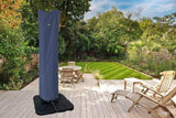 Water-Resistant Patio Umbrella Cover for 9ft-13ft Offset & Cantilever Umbrellas with Zipper & Rod – Durable Outdoor Protection for Curved and Straight Pole Parasols