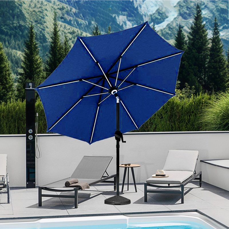 Patioslife Solara，Market Umbrella，Reinforced Aluminium Frame，UV-Resistant Canopy，Elegant Design，Outdoor Sunshade，Patio Umbrella，Garden Parasol，Café Shade，Weatherproof，Wind-Resistant，Durable Construction，Modern Outdoor Furniture，Luxury Patio Accessory，Contemporary Style，Premium Outdoor Living
