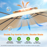 Cantilever Umbrella,patioslife,Poolside,Outdoor Leisure Area,Outdoor Kitchen or Dining Area,Garden Pathway,Rooftop Terrace,Sun Shading & Light Contro,Space Definition,led