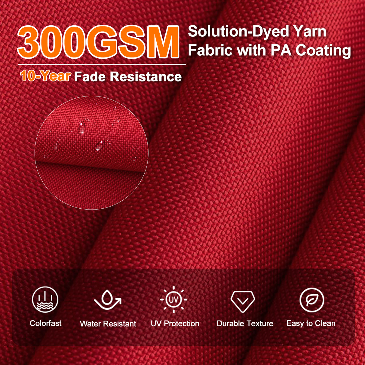 Patioslife Aegis Premium Cantilever Umbrella with Full-Rib LED Strip Lighting, Fibreglass Ribs and Powder-Coated Aluminium Pole for Luxury Garden & Patio Shade