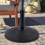 Patioslife  26.5 lbs Heavy Duty Patio Market Umbrella Base Stand for Market Breeze Series Umbrella