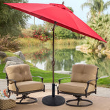 Patioslife  26.5 lbs Heavy Duty Patio Market Umbrella Base Stand for Market Breeze Series Umbrella