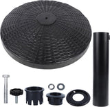 Patioslife  26.5 lbs Heavy Duty Patio Market Umbrella Base Stand for Market Breeze Series Umbrella