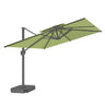 Patioslife Aegis Pro Cantilever Umbrella, Reinforced & Powder-Coated Aluminium Ribs and Pole for Garden & Patio