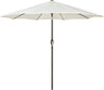 Patioslife Outdoor Market Breeze creamy white patio umbrella for outdoor dining, balcony seating and backyard shade