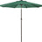 Patioslife Outdoor Market Breeze dark green patio umbrella for garden, patio, backyard and poolside shade