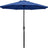 Patioslife Outdoor Market Breeze navy blue patio umbrella with sturdy pole and wide canopy for deck shade